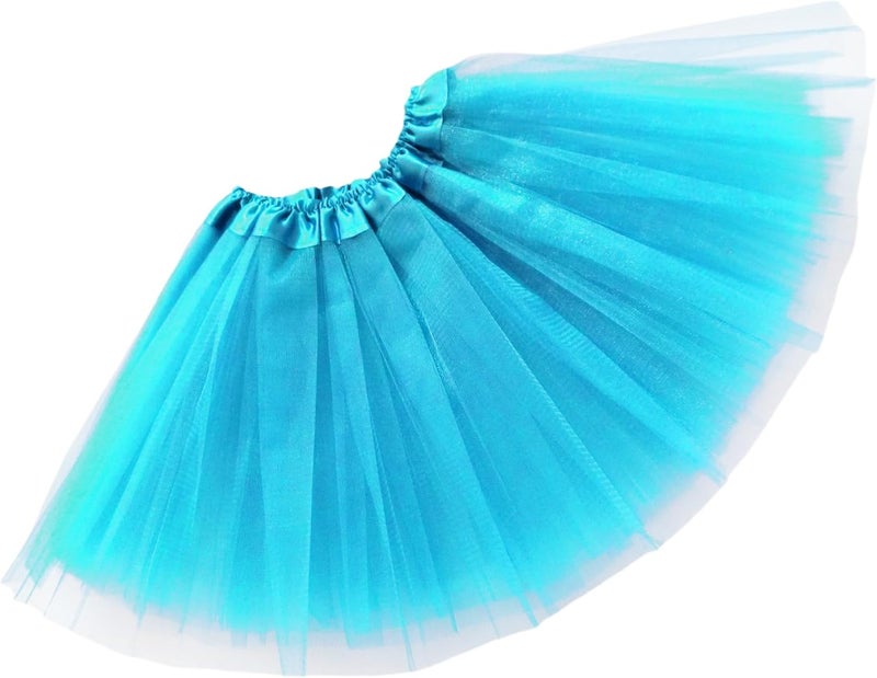 WINROLA Girls Tutu Skirt 3 Layered Tulle Tutu Skirts for 0-8 Year, Birthday Dance Kids Halloween Costume Cosplay Party Supplies - Image 5